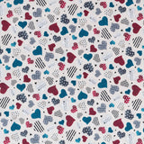 Patchwork-Stoff Gorjuss Ecru Herz - Ribes y Casals