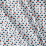 Patchwork-Stofftropfen Blaue Fliese - Ribes y Casals