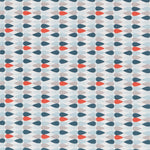 Patchwork-Stofftropfen Blaue Fliese - Ribes y Casals