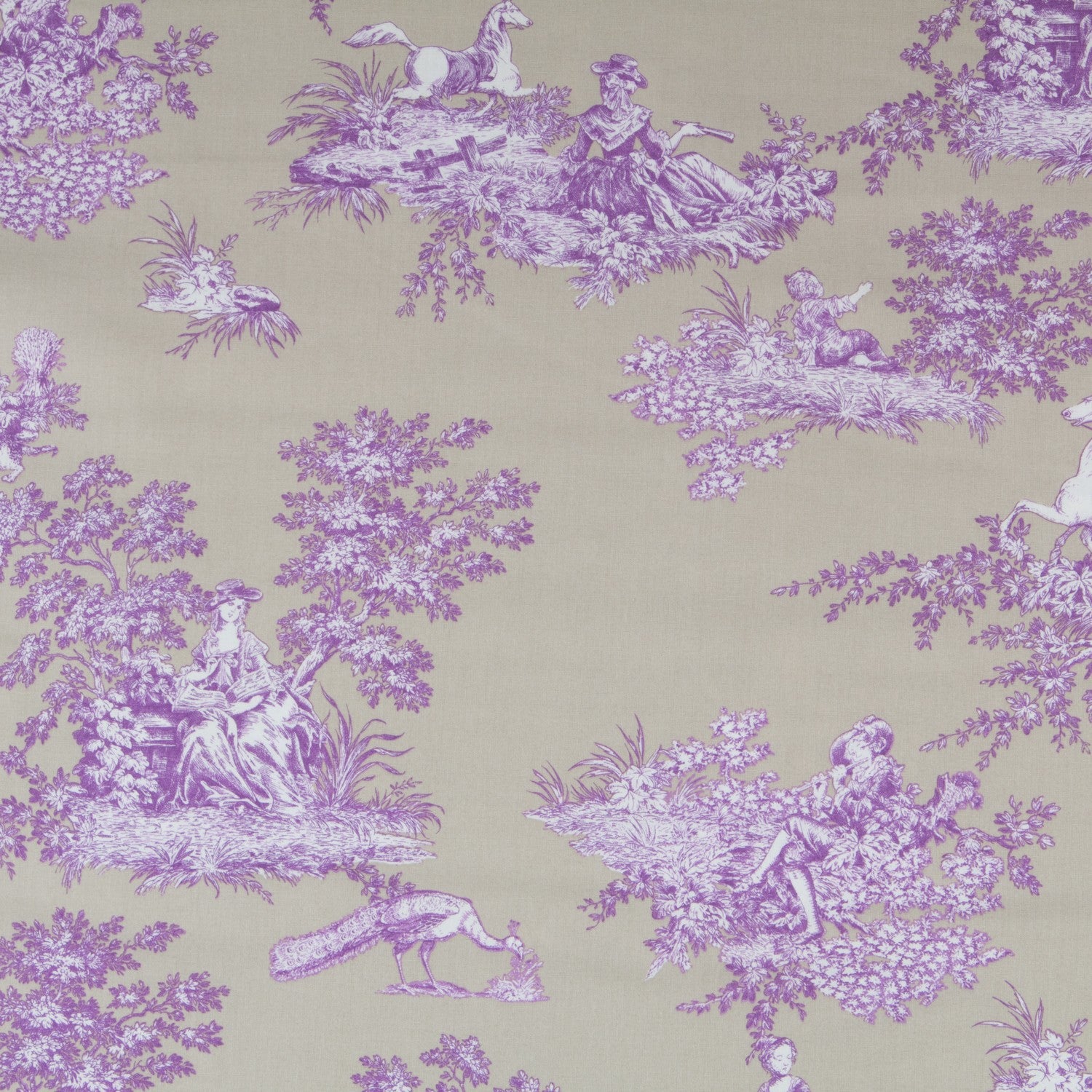 Patchwork-Stoff Pferd Beige - Ribes y Casals