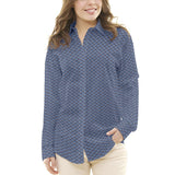 Patchwork-Stoff Koi Nachtblau - Ribes y Casals