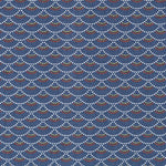 Patchwork-Stoff Koi Nachtblau - Ribes y Casals