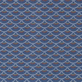 Patchwork-Stoff Koi Nachtblau - Ribes y Casals