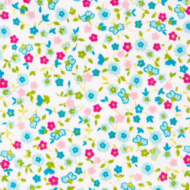 Patchwork Liberty Wasser Grün - Ribes y Casals