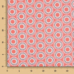 Patchwork-Stoff Malawa Orange - Ribes y Casals
