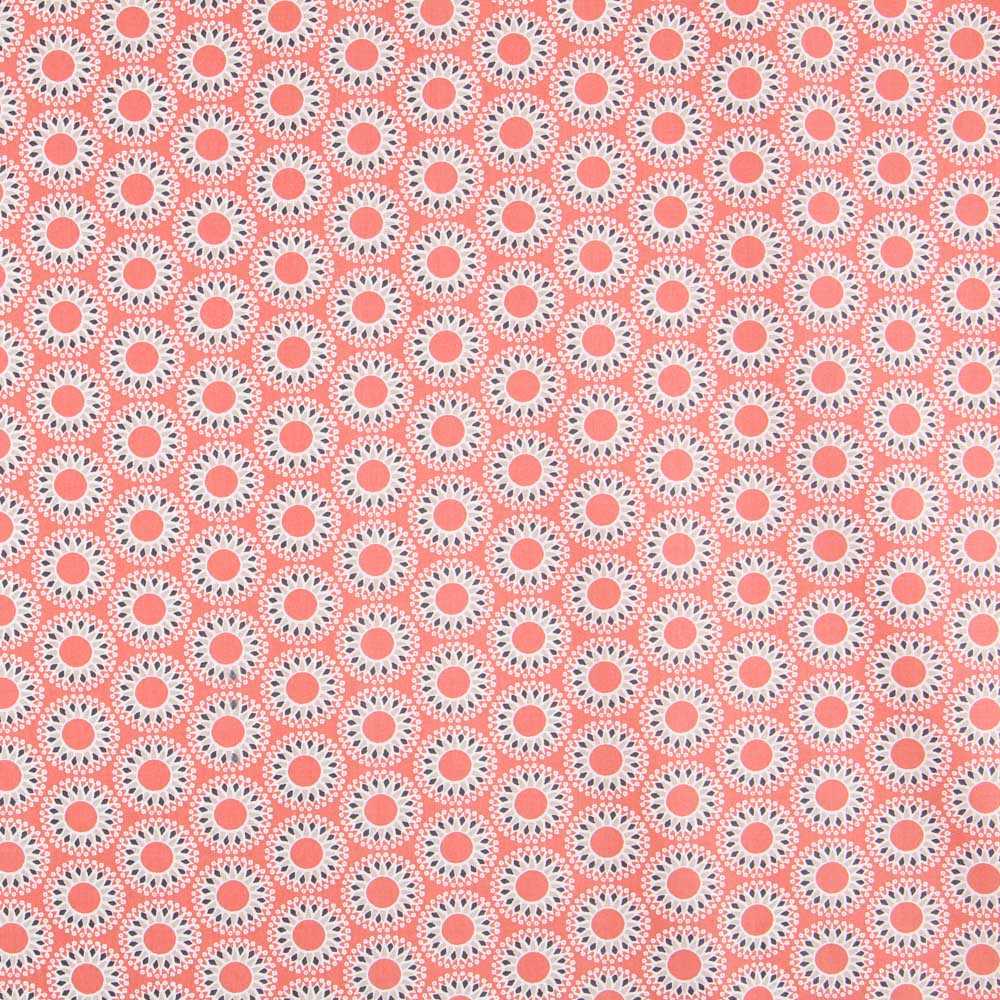 Patchwork-Stoff Malawa Orange - Ribes y Casals