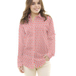 Patchwork-Stoff Malawa Orange - Ribes y Casals