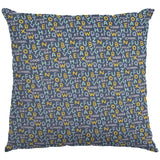 Patchwork-Stoff Großbuchstaben Blau - Ribes y Casals