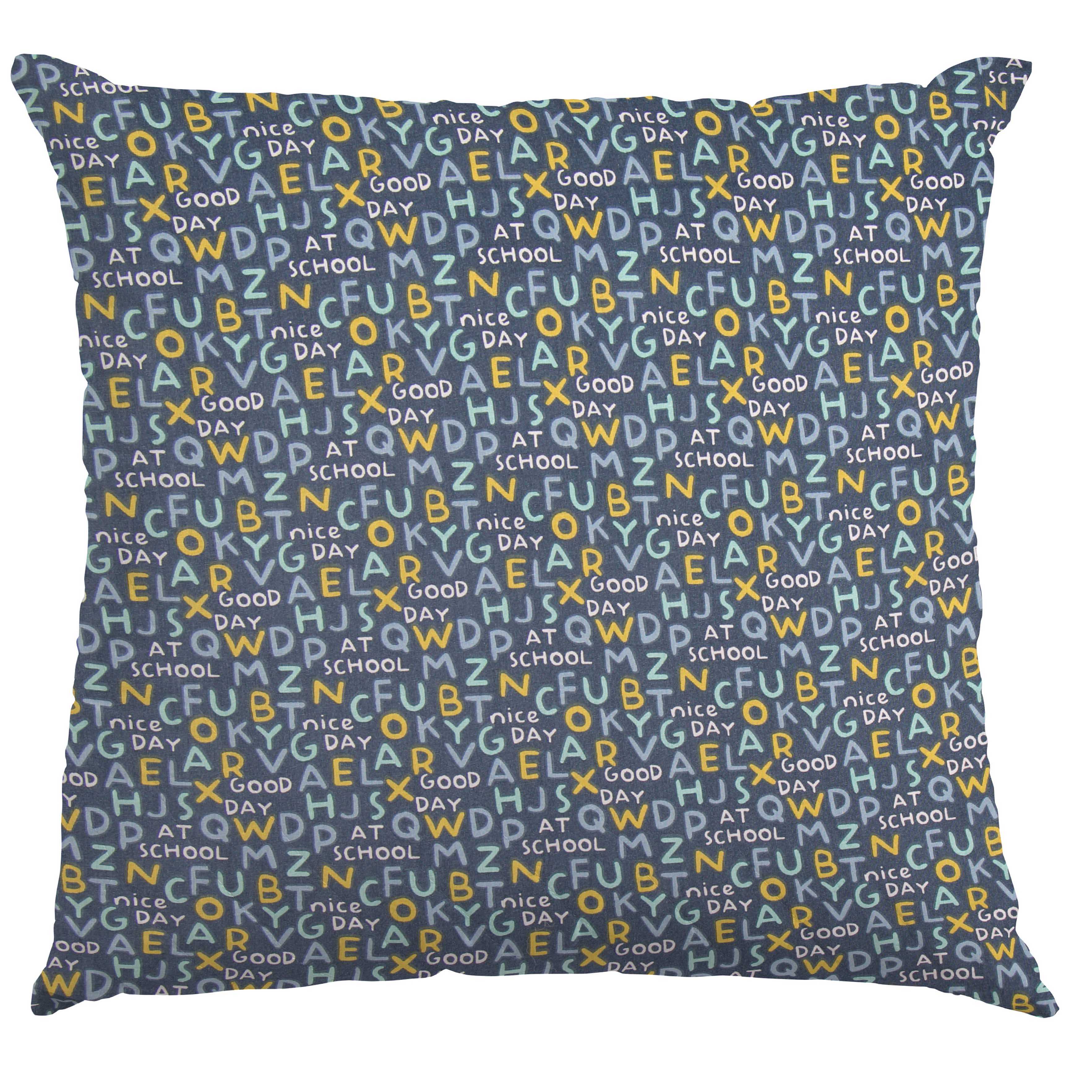 Patchwork-Stoff Großbuchstaben Blau - Ribes y Casals