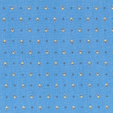 Patchwork-Stoff Blaue Medaille - Ribes y Casals