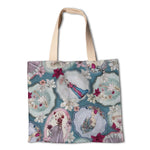Patchworkstoff Mirabelle Midnight Garden Aquamarin - Ribes y Casals