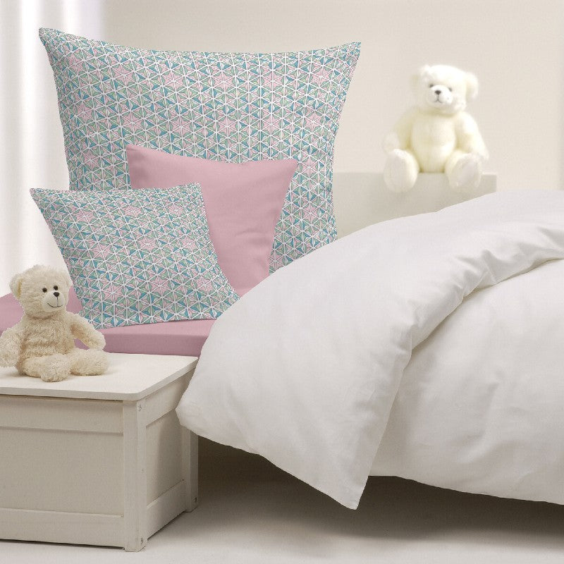 Patchwork Mosaik Rosa Stoff - Ribes y Casals
