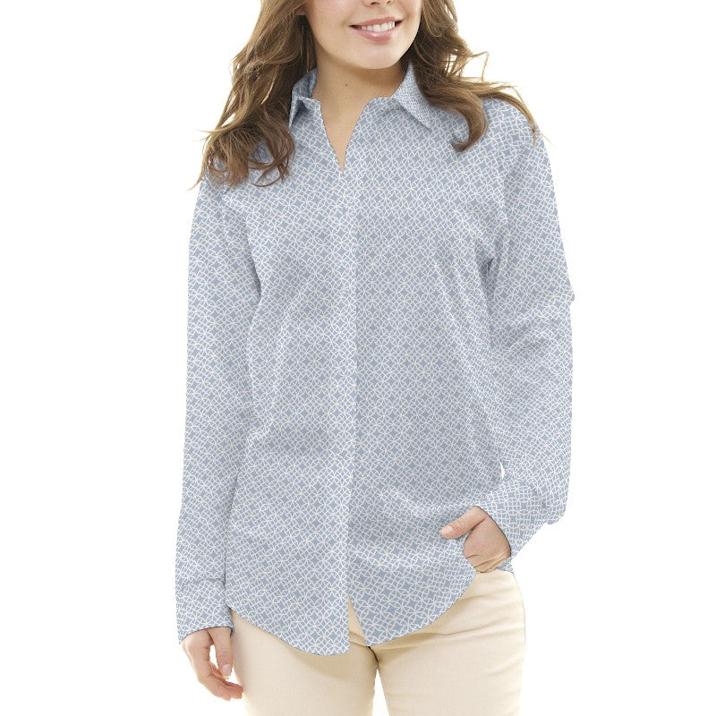 Patchwork-Stoff Norah Blau - Ribes y Casals