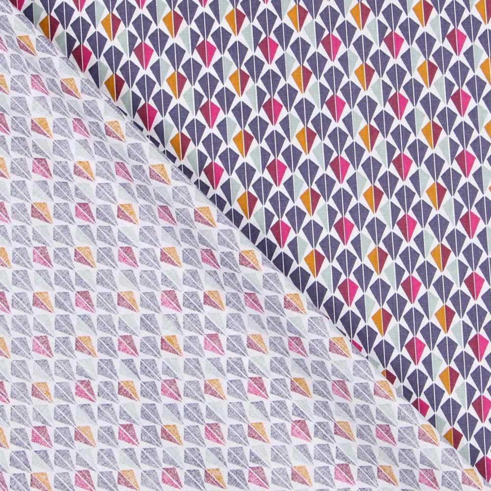 Patchwork-Stoff Odeca Violett - Ribes y Casals
