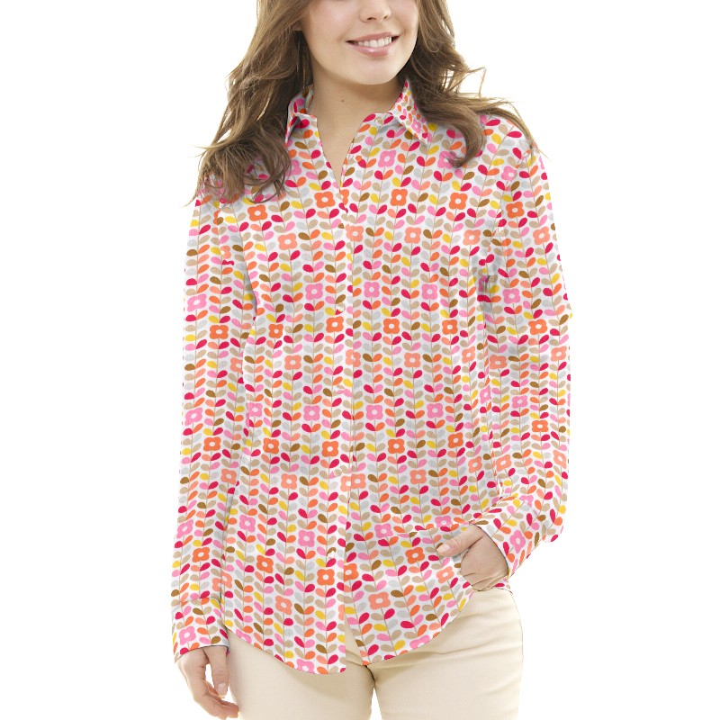 Patchwork-Stoff Petula Koralle - Ribes y Casals