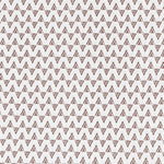 Brauner Pyramiden-Patchwork-Stoff - Ribes y Casals