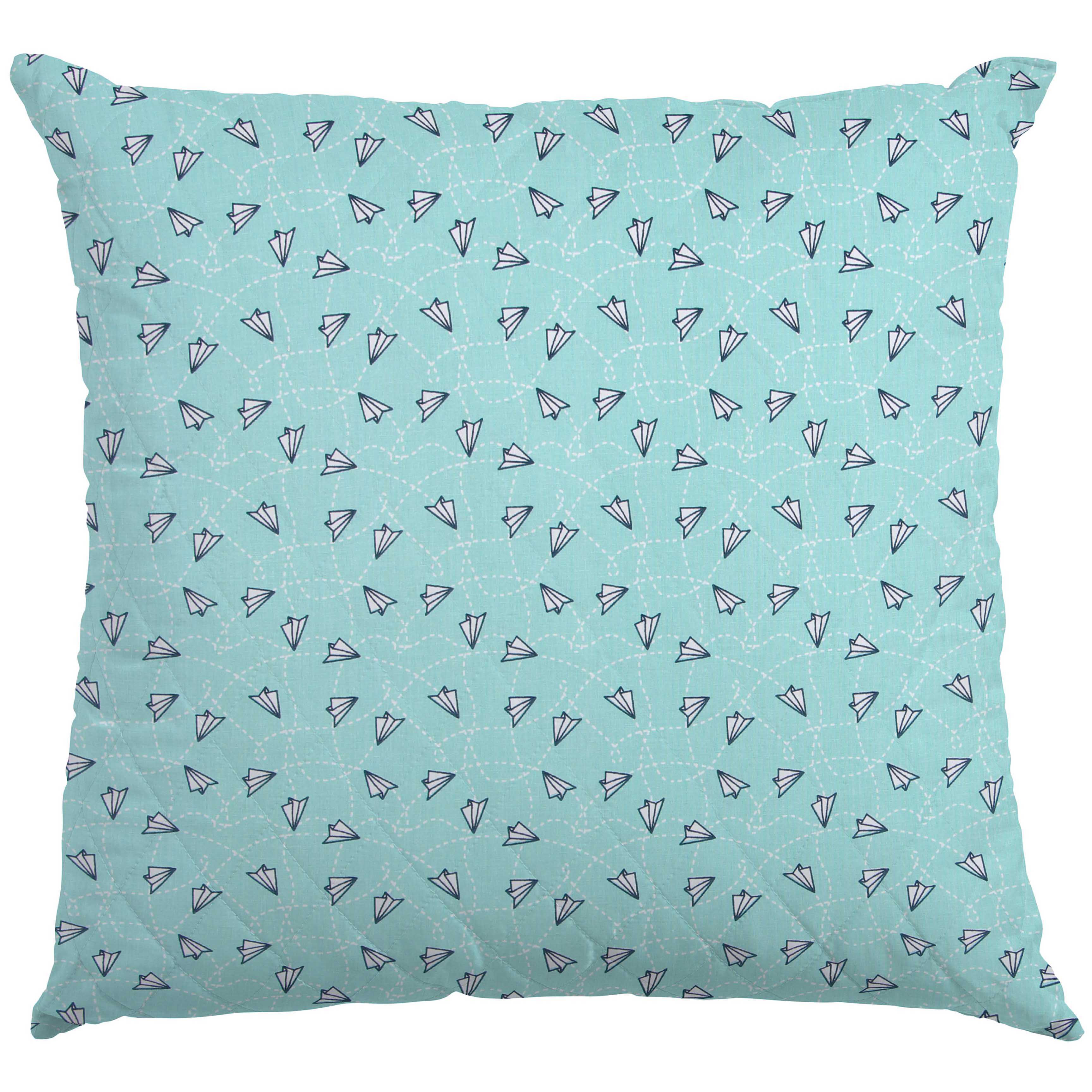 Stoff Patchwork Flugzeuge Wasser Grün - Ribes y Casals