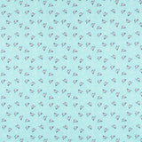 Stoff Patchwork Flugzeuge Wasser Grün - Ribes y Casals