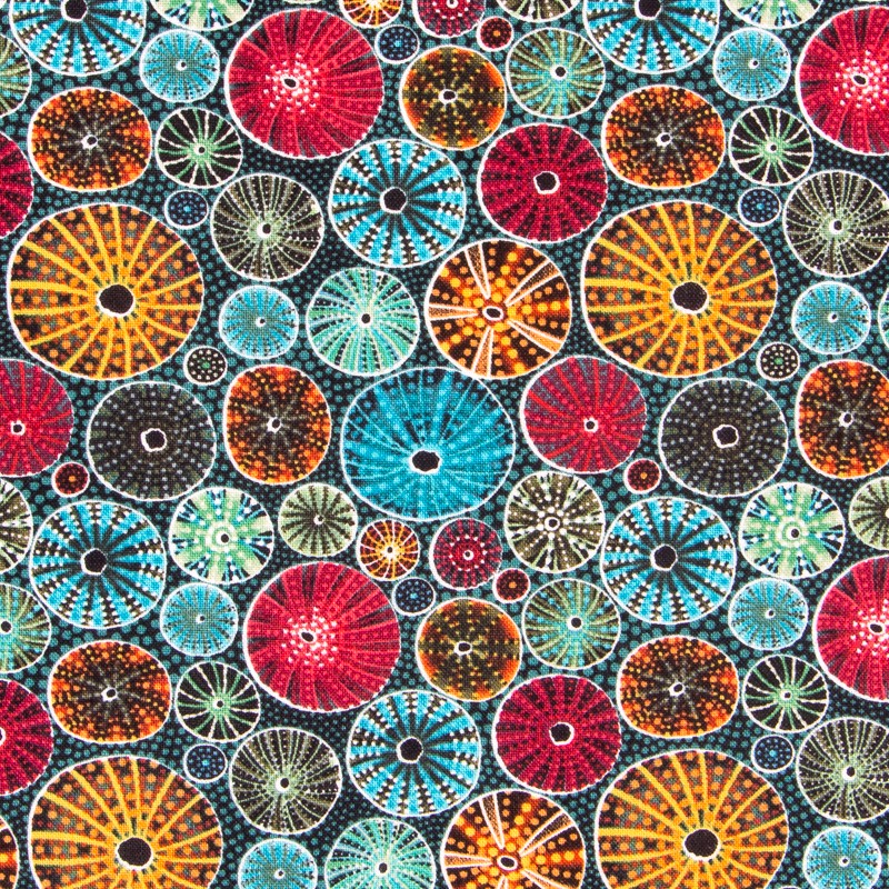 Patchwork-Stoff Psicodelic Multicolour - Ribes y Casals