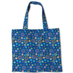 Patchwork-Stoff-Räder Blau - Ribes y Casals