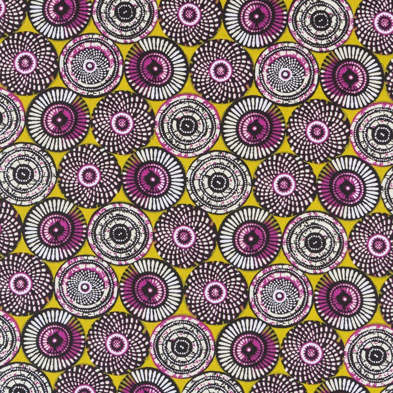 Patchwork-Stoff Soweto Grün - Ribes y Casals