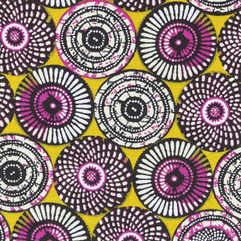 Patchwork-Stoff Soweto Grün - Ribes y Casals