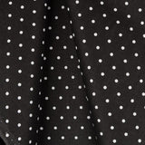Patchwork-Stoff Polka Dots Schwarzer Hintergrund - Ribes y Casals