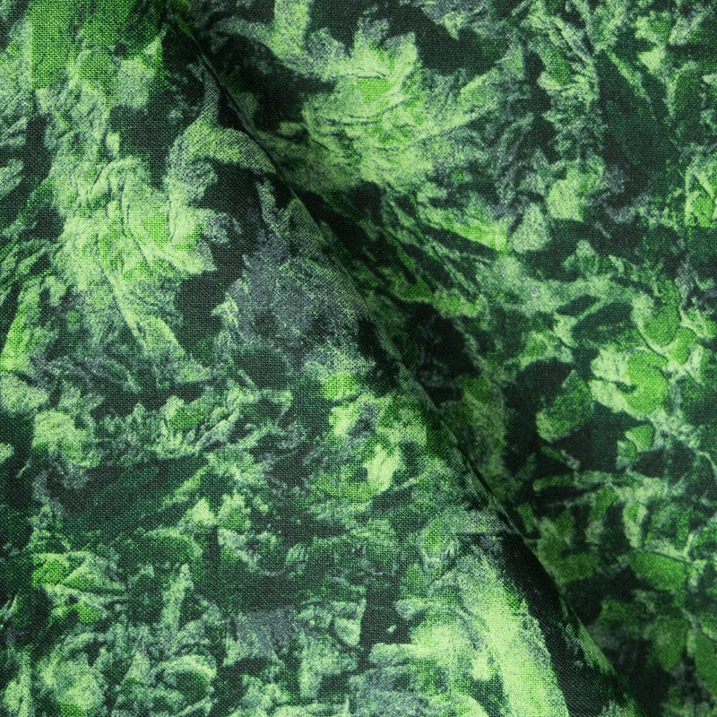 Patchwork-Stoff Vegetation Grün - Ribes y Casals