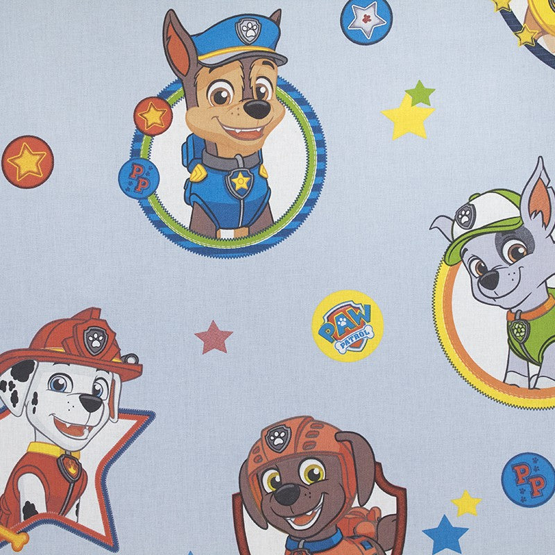 Canine Patrol Blau Grau Stoff - Ribes y Casals