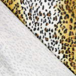 Gelber Leopard-Tierhaar-Stoff - Ribes y Casals