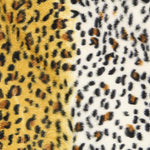 Gelber Leopard-Tierhaar-Stoff - Ribes y Casals