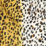 Gelber Leopard-Tierhaar-Stoff - Ribes y Casals