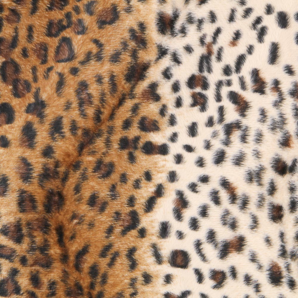 Leopard Tierhaar-Stoff - Ribes y Casals