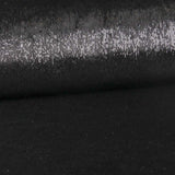 Lurex Affenhaar-Stoff Schwarz - Ribes y Casals