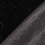 Lurex Affenhaar-Stoff Schwarz - Ribes y Casals