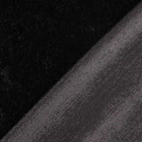 Lurex Affenhaar-Stoff Schwarz - Ribes y Casals