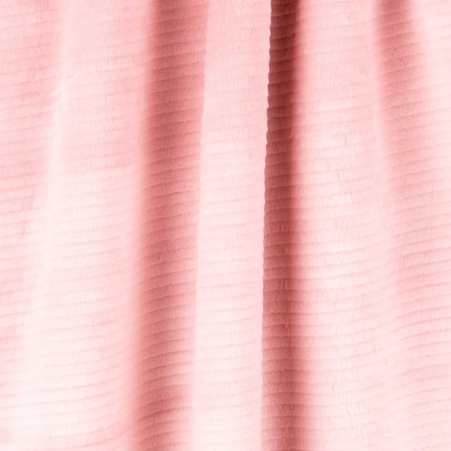 Stoff Pelo Winter Rosa Gestreift - Ribes y Casals
