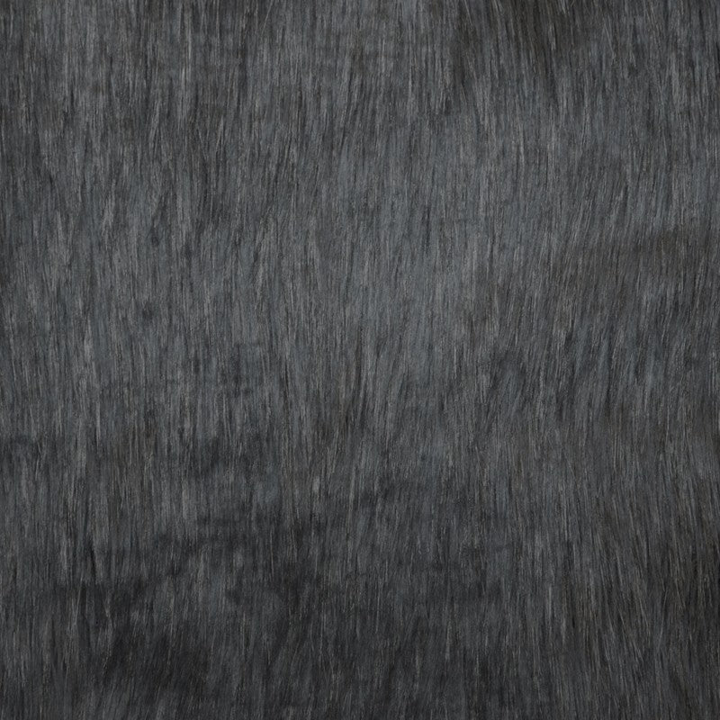 Stoff Langhaar Bicolour Schwarz - Ribes y Casals