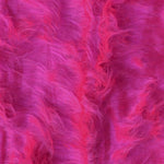Reststück Stoff mit langen Haaren, fuchsia, Karneval – verschiedene Maße x Breite 150 cm - Ribes y Casals