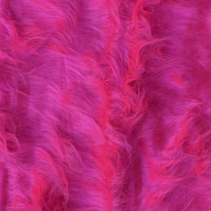 Reststück Stoff mit langen Haaren, fuchsia, Karneval – verschiedene Maße x Breite 150 cm - Ribes y Casals