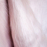 Stoff Glatt Langes Haar Nude Pink - Ribes y Casals