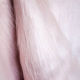 Stoff Glatt Langes Haar Nude Pink - Ribes y Casals