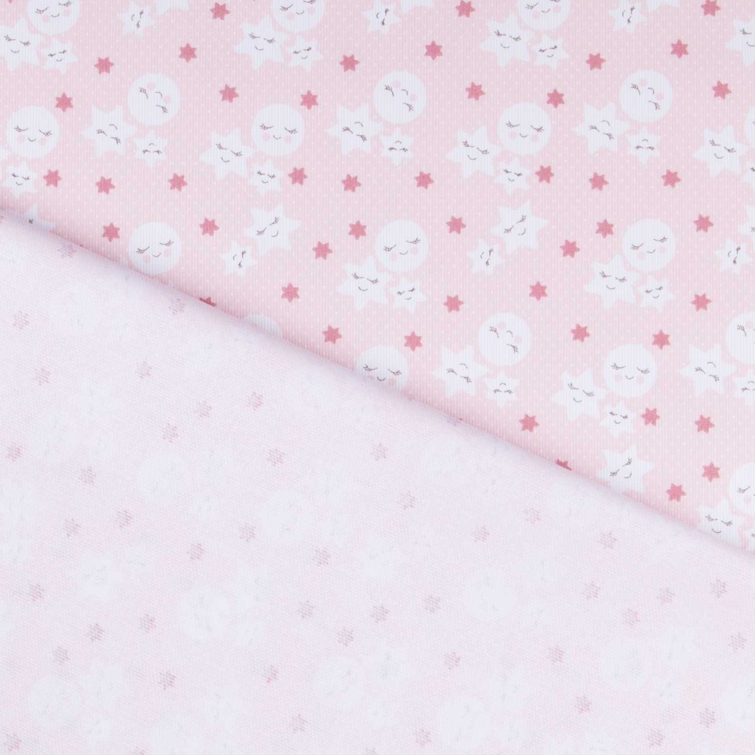 Pique Canutillo Luna Rosa Stoff - Ribes y Casals