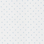 Pique Canutillo Polka Dots Himmelblau Stoff - Ribes y Casals