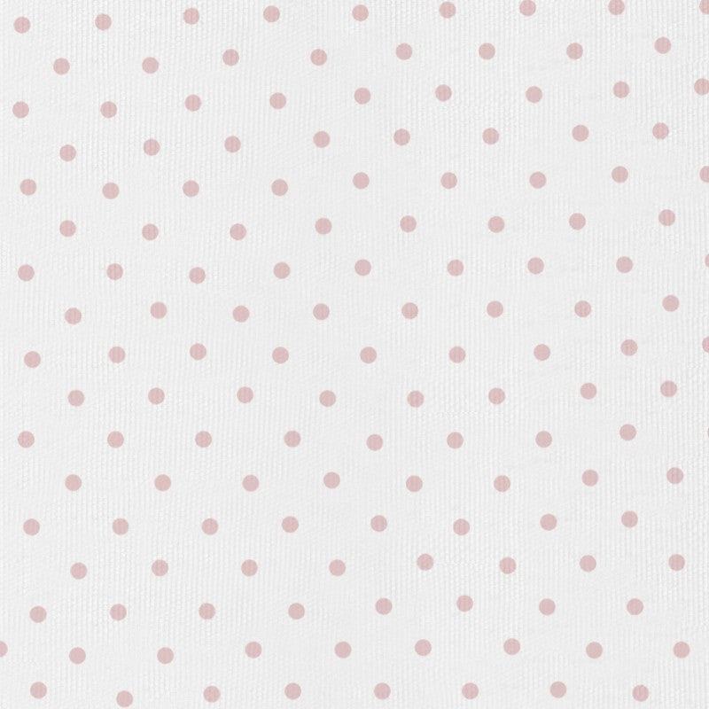 Stoff Piqué Canutillo Polka Dots Rosa - Ribes y Casals