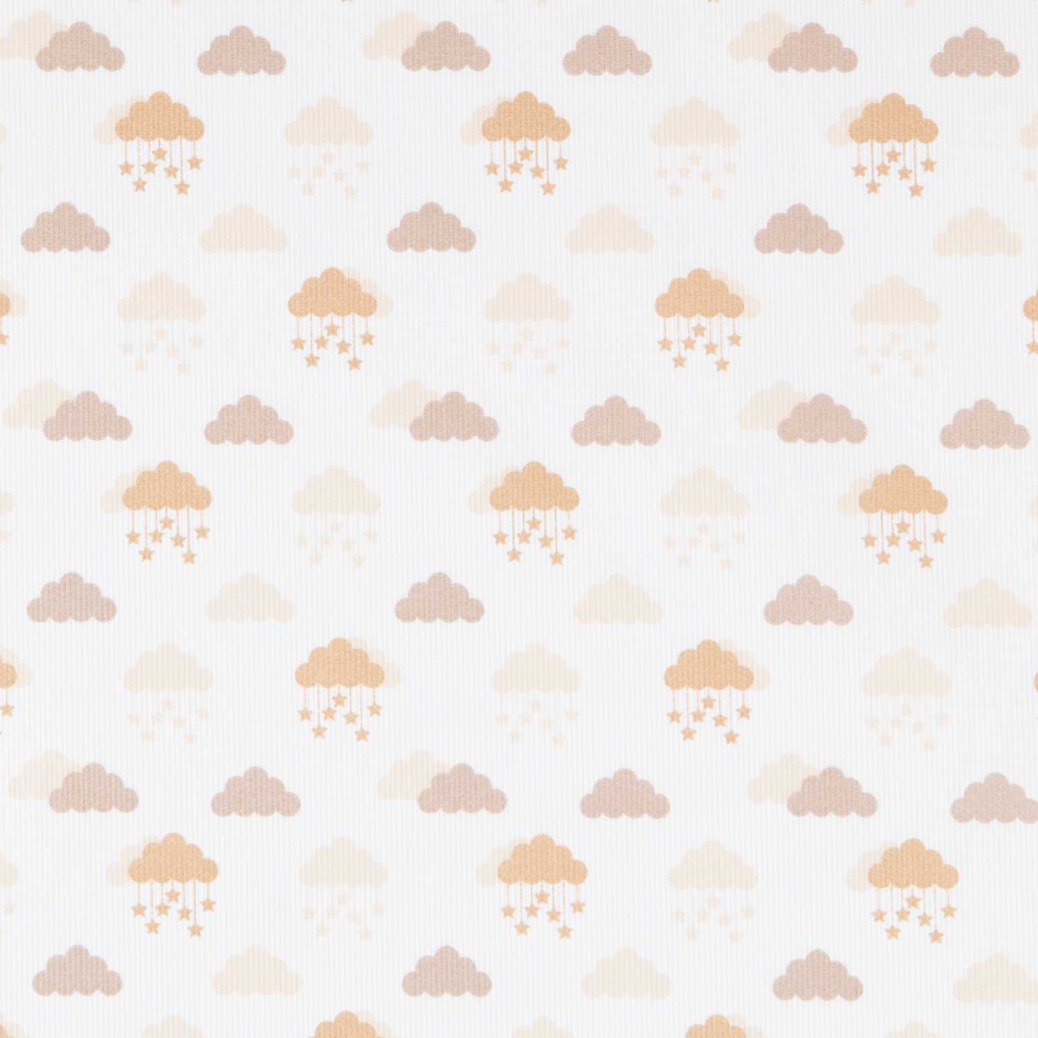 Pique Canutillo-Stoff Camel Clouds - Ribes y Casals