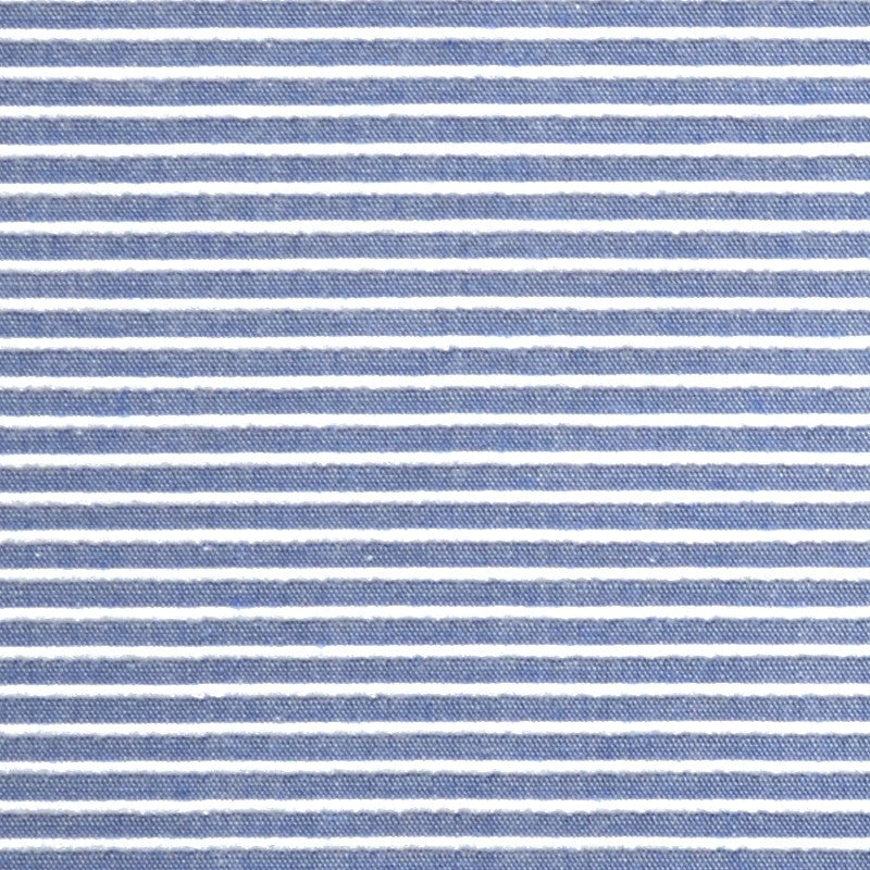 Otoman Blau Piqué-Stoff - Ribes y Casals