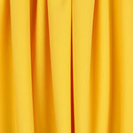 Gelber einfarbiger elastischer Gabardine-Stoff Gelb - Ribes y Casals