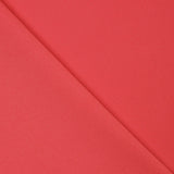 Einfarbiger korallenroter elastischer Gabardine-Stretch-Stoff - Ribes y Casals