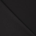 Einfarbig Schwarz Stretch Gabardine Stretch Stoff Schwarz - Ribes y Casals